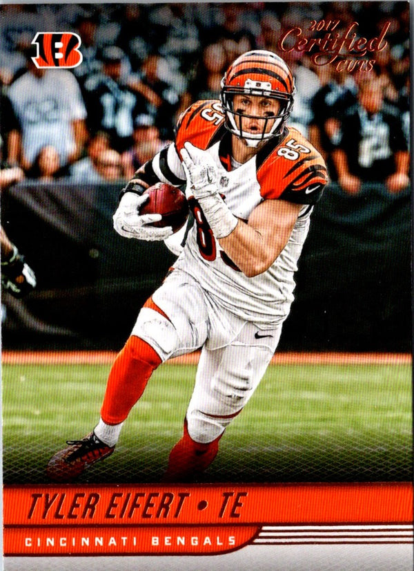 2017 Donruss Certified Cuts Tyler Eifert #81