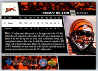 1998 Upper Deck Corey Dillon #87