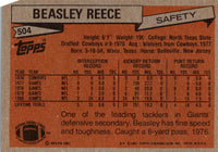 1981 Topps Beasley Reece #504