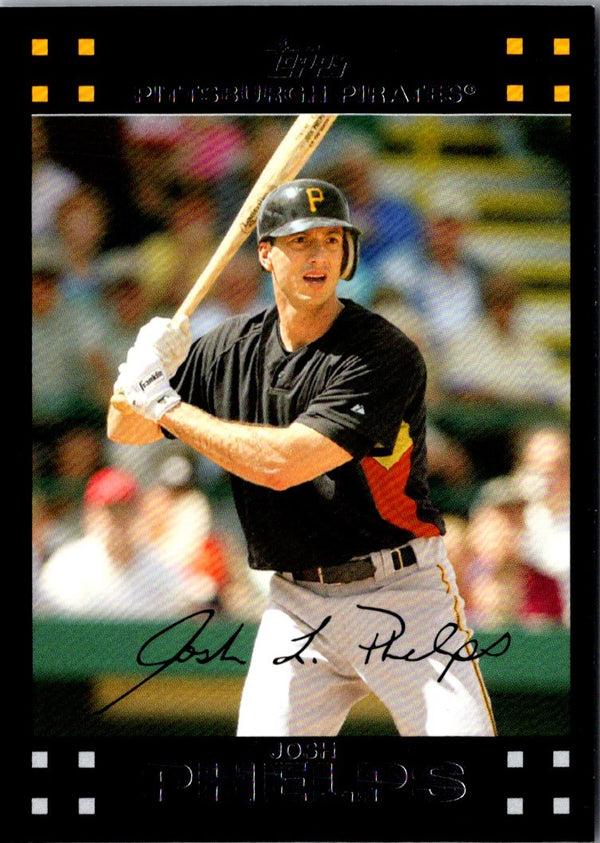 2007 Topps Updates & Highlights Josh Phelps #UH311