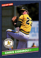1986 Leaf Chris Codiroli #151