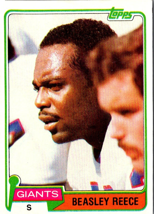 1981 Topps Beasley Reece #504