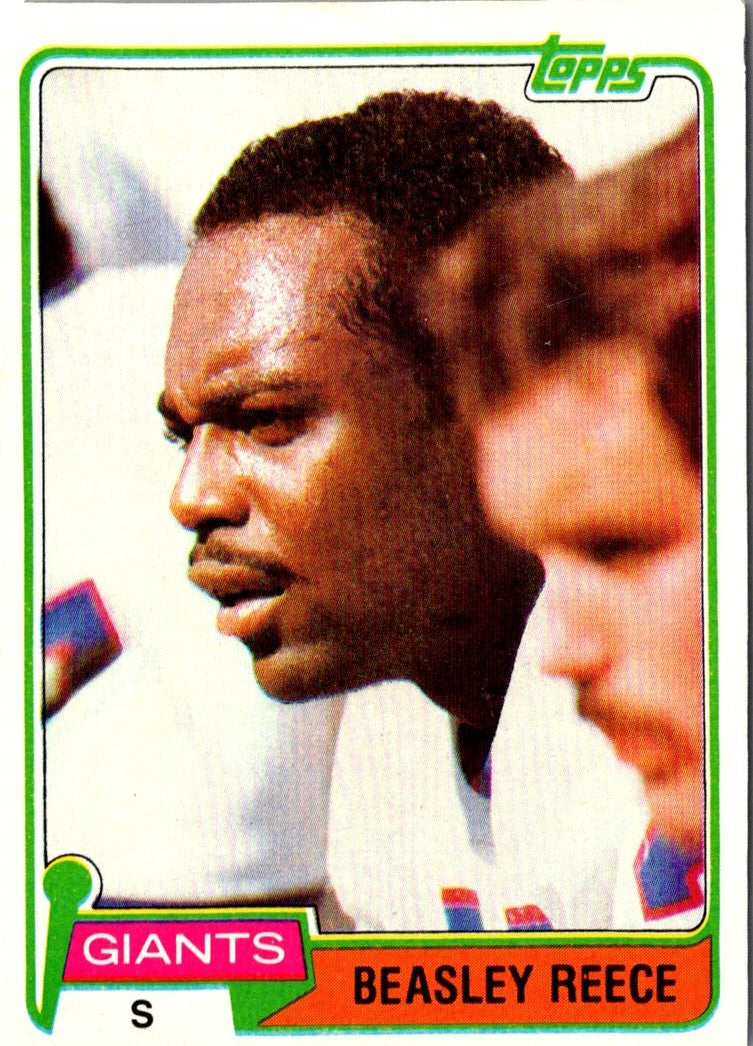 1981 Topps Beasley Reece