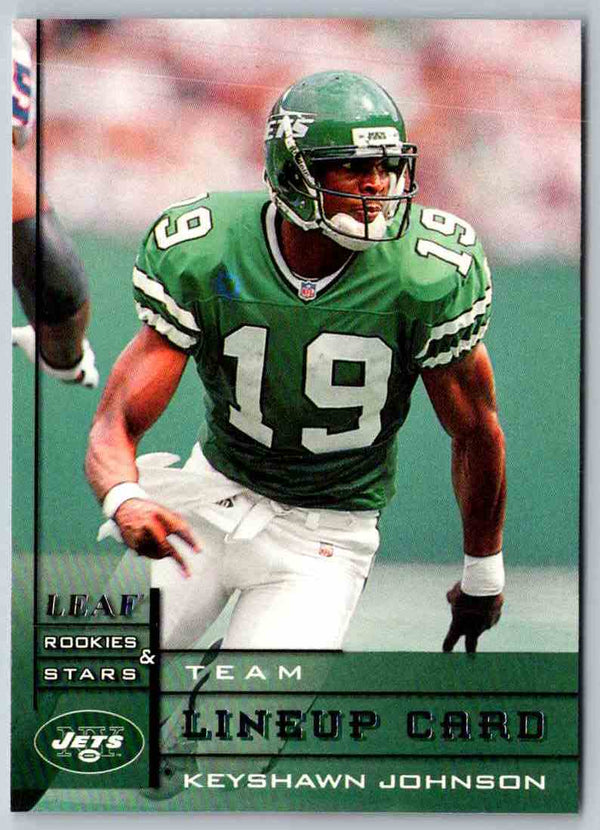 1998 Leaf Rookies And Stars Keyshawn Johnson #298