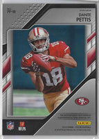 2018 Prizm Dante Pettis #PP-18 Rookie Patch RC