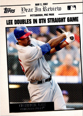 2008 Topps Year in Review Derrek Lee #YR32