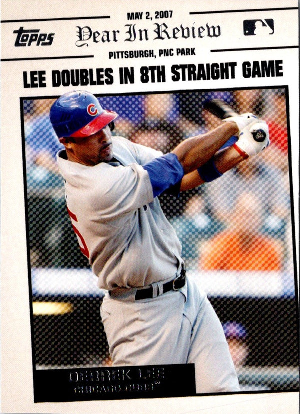 2008 Topps Year in Review Derrek Lee #YR32