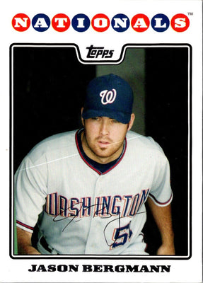 2008 Topps Jason Bergmann #606