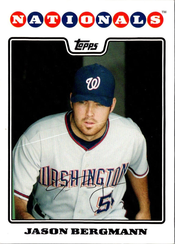 2008 Topps Jason Bergmann #606