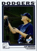 2004 Topps Traded & Rookies Chrome Jeff Weaver