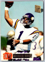 1994 Topps Stadium Club Football Warren Moon #484