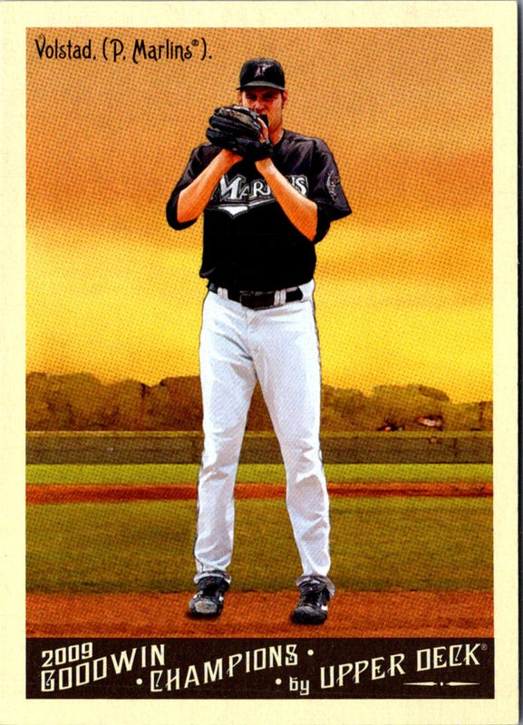 2009 Upper Deck Goodwin Champions Chris Volstad #164