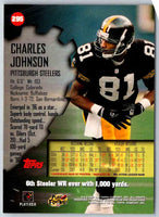 1997 Topps Stadium Club Football Charles Johnson #295