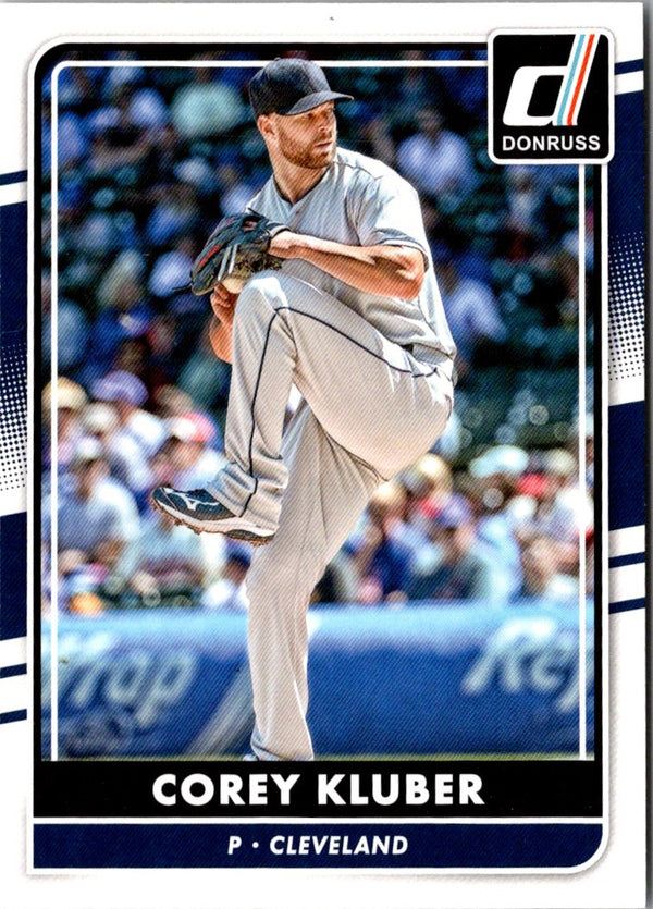 2016 Donruss Corey Kluber #123