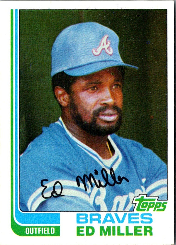 1982 Topps Ed Miller #451