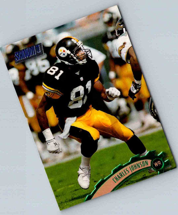 1997 Topps Stadium Club Football Charles Johnson #295