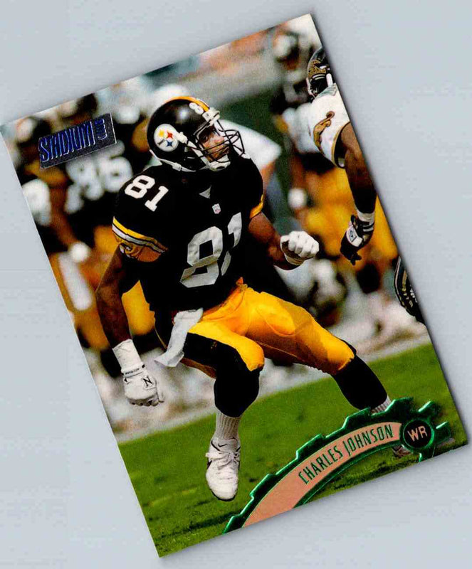 1997 Topps Stadium Club Football Charles Johnson #295