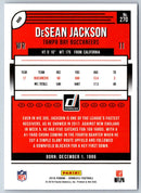 2018 Donruss Press Proof Blue DeSean Jackson