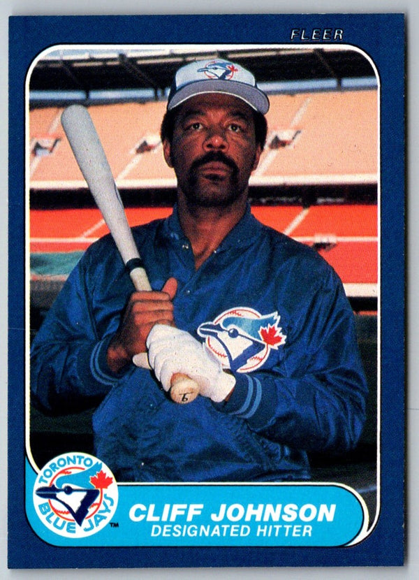 1986 Fleer Cliff Johnson #62