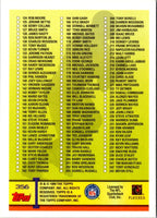 1999 Topps Checklist #356