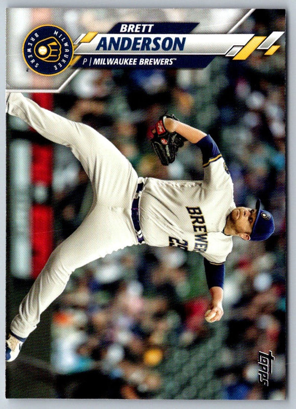 2020 Topps Update Brett Anderson #U-275