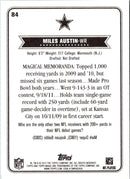 2012 Topps Magic Miles Austin