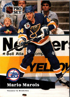 1991 Pro Set French Mario Marois #477