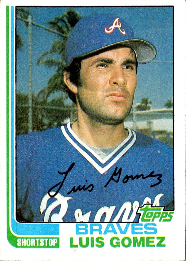 1982 Topps Luis Gomez #372