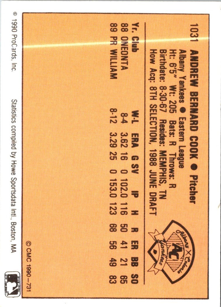 1990 CMC Andy Cook