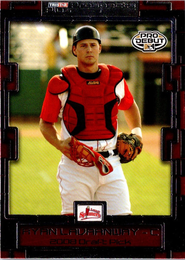 2008 TriStar Prospects Plus Ryan Lavarnway #104