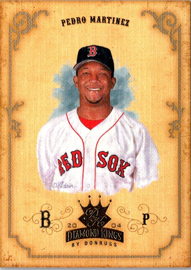 2004 Donruss Diamond Kings Pedro Martinez