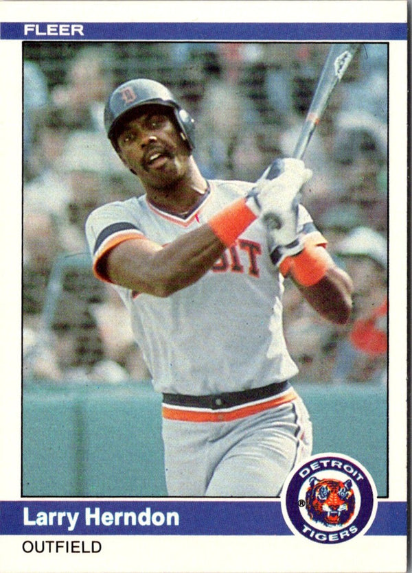 1984 Fleer Larry Herndon #82