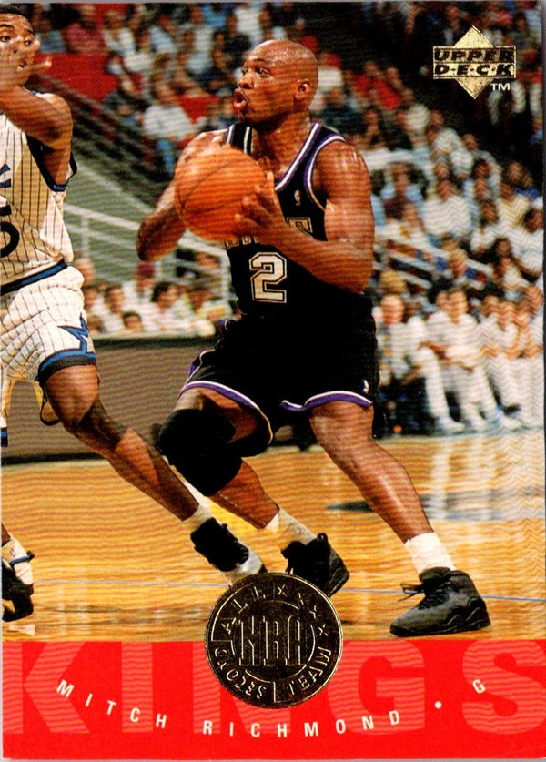 1995 Upper Deck Electric Court Mitch Richmond #175