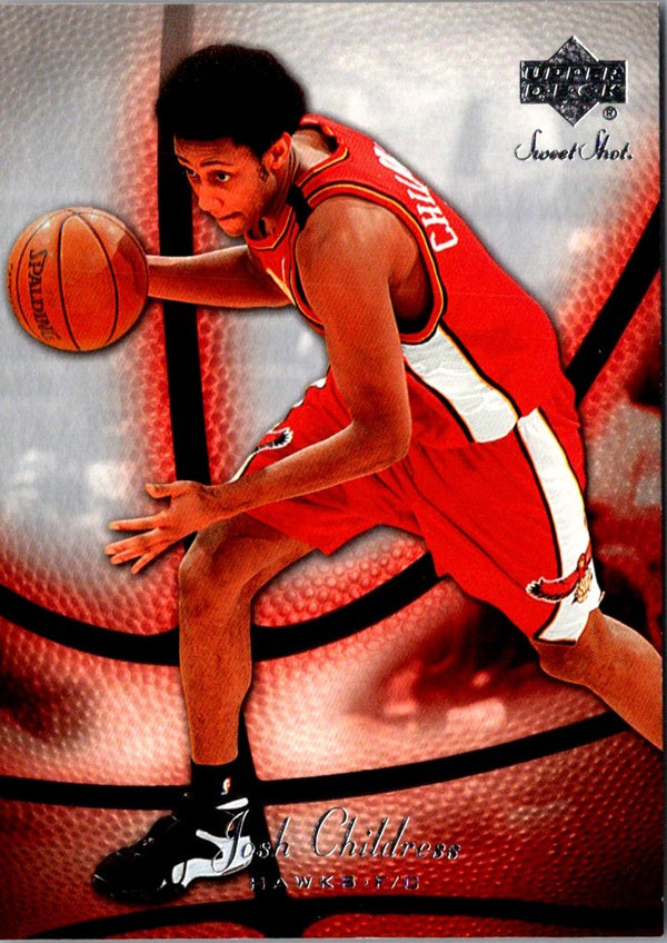 2006 Upper Deck Sweet Shot Josh Childress #1