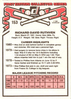 1981 Donruss Dick Ruthven #153