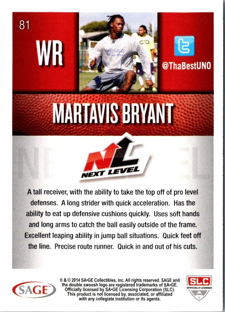 2014 SAGE HIT Martavis Bryant