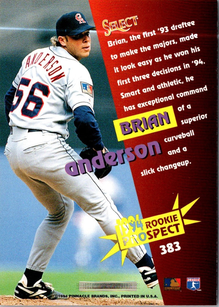 1994 Select Brian Anderson