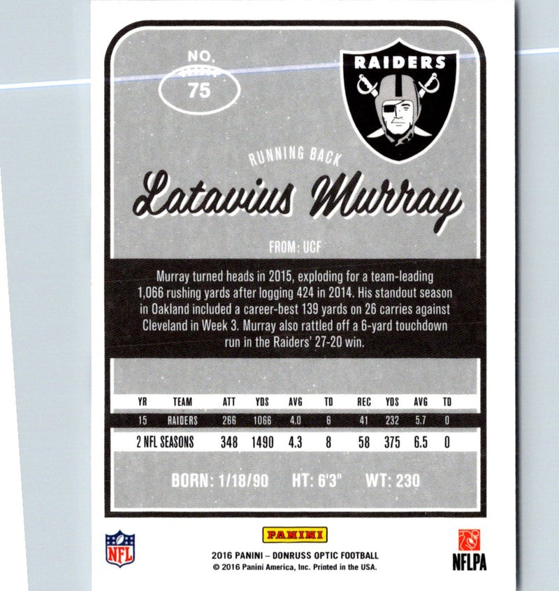 2016 Donruss Optic Latavius Murray