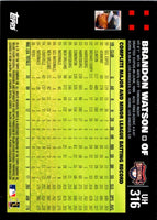 2007 Topps Updates & Highlights Brandon Watson #UH316