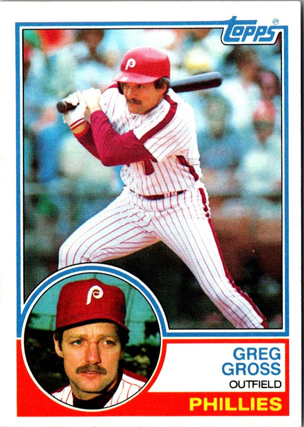 1983 Topps Greg Gross #279 EX