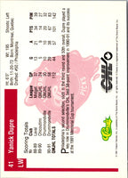 1991 Classic Draft Picks Yanick Dupre #41