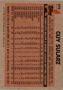 1983 Topps Guy Sularz