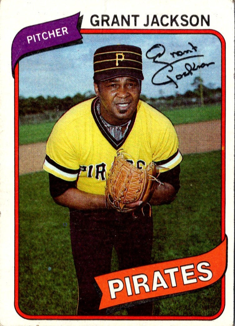 1980 Topps Grant Jackson