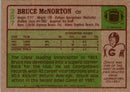 1984 Topps Bruce McNorton