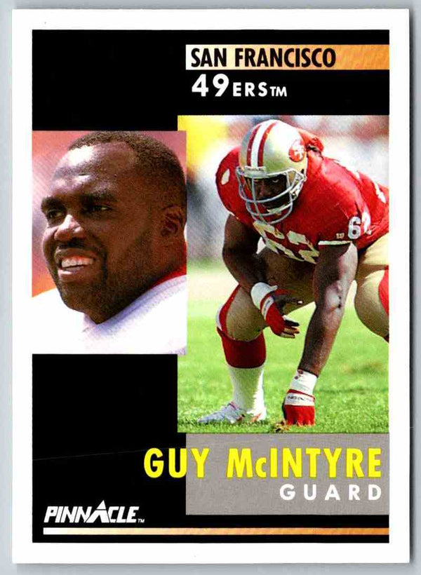 1991 Pinnacle Guy McIntyre #186