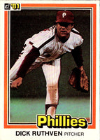 1981 Donruss Dick Ruthven #153
