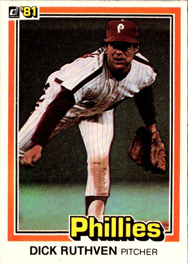 1981 Donruss Dick Ruthven #153