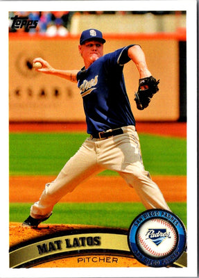 2011 Topps Mat Latos #120