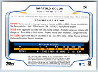 2014 Bowman Bartolo Colon #24