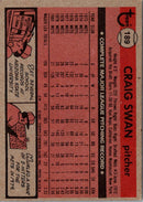 1981 Topps Craig Swan